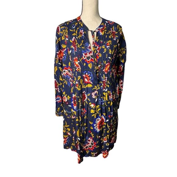Old Navy Dress Womens Large Babydoll‎ Floral Boho Prarie Cottage Core - Picture 1 of 11